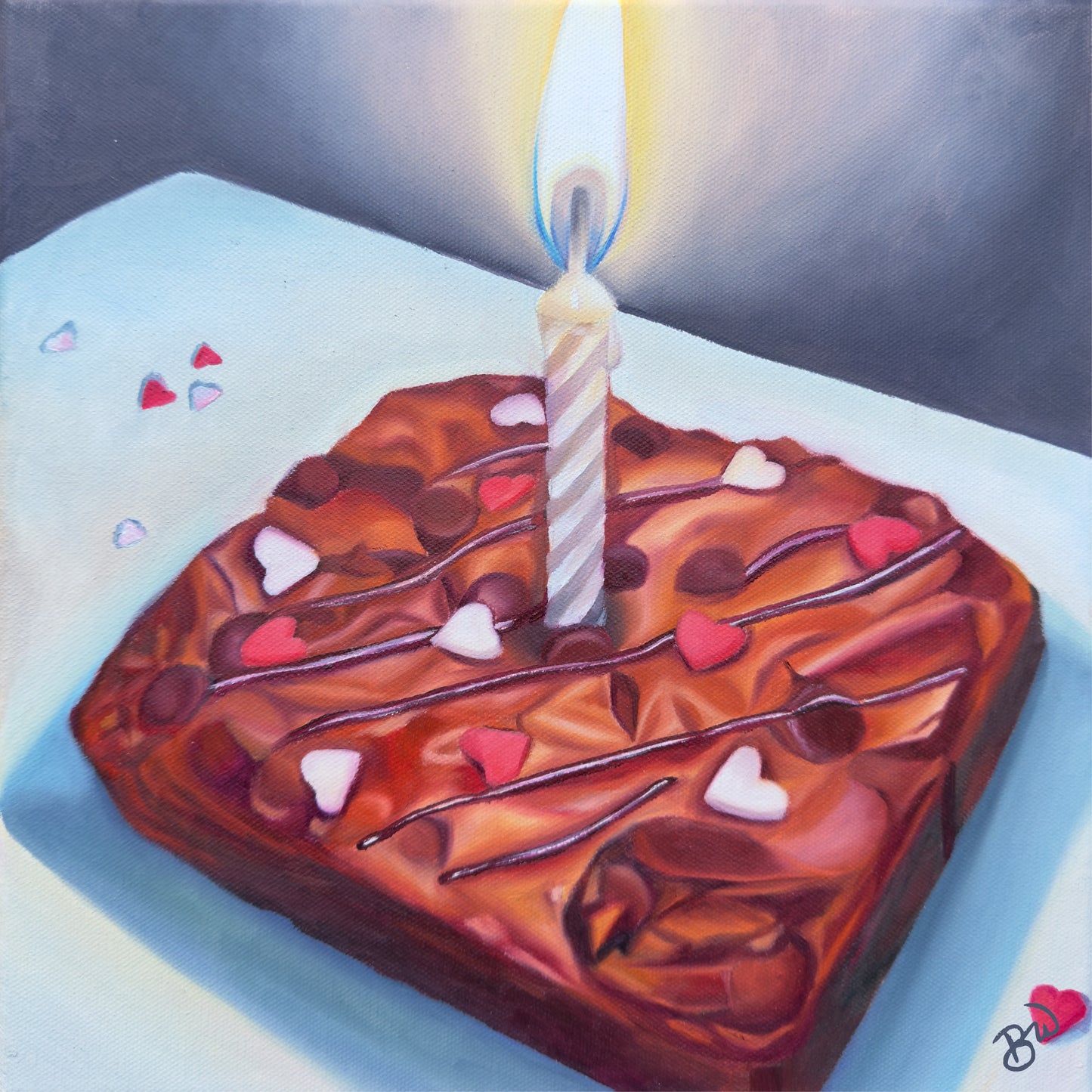 Birthday Brownie